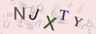 This is a captcha-picture. It is used to prevent mass-access by robots. (see: www.captcha.net)